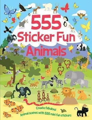 Cover for Susan Mayes · 555 Sticker Fun - Animals Activity Book - 555 Sticker Fun (Taschenbuch) (2014)
