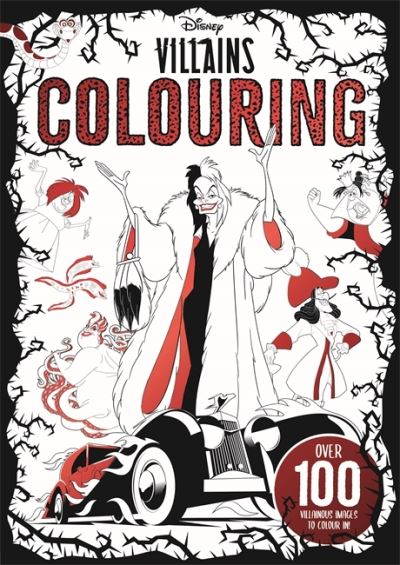 Cover for Disney Villains Colouring (Buch)