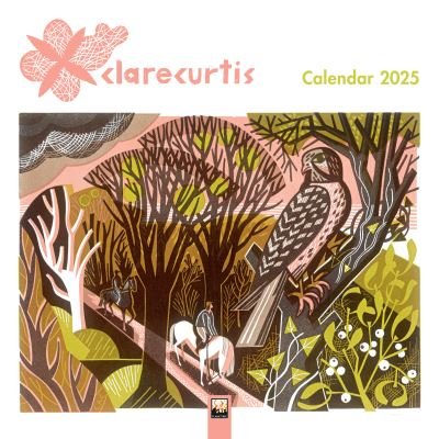 Clare Curtis Wall Calendar 2025 (Art Calendar) (Kalender) [New edition] (2024)