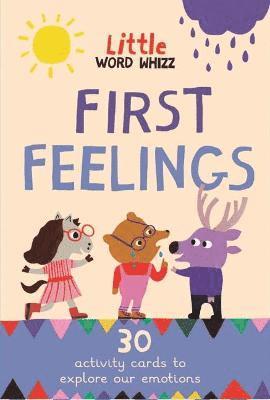 Cover for Emily Sharratt · First Feelings: 30 activity cards to explore our emotions - Little Word Whizz (Flashcards) (2022)