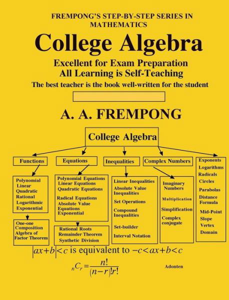 Cover for A a Frempong · College Algebra (Innbunden bok) (2017)