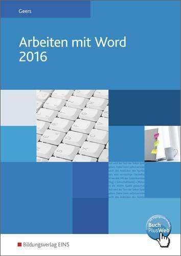 Cover for Geers · Arbeiten mit Word 2016,SB (Book)