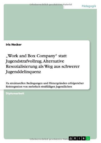 Cover for Hecker · Work and Box Company statt Jugen (Book) [German edition] (2009)