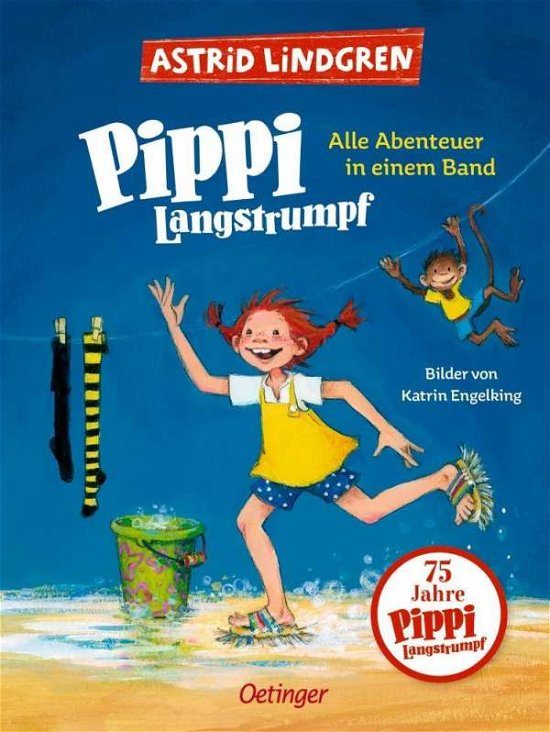 Cover for Lindgren · Pippi Langstrumpf (Buch)