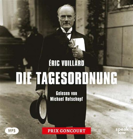 Cover for Vuillard · Die Tagesordnung,MP3-CD (Bog)