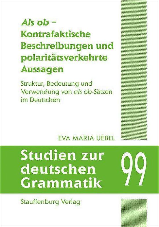 Cover for Uebel · Als ob - Kontrafaktische Beschrei (Book)