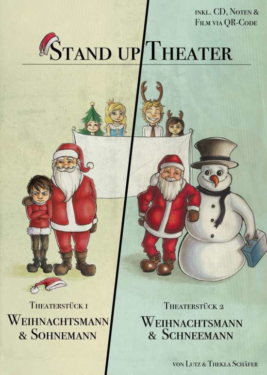 Lutz Schäfer · Weihnachtsmann und Schneemann / Weihnachtsmann und Sohnemann (Pamphlet) (2015)