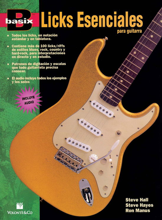 Cover for Steve Hall · Basix Licks esen guitarra (Paperback Book) (1999)