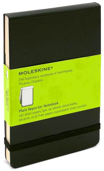 Cover for Moleskine · Pocket Reporter Plain Notebook Black - Moleskine Classic (Stationery) [Imitation] (2005)