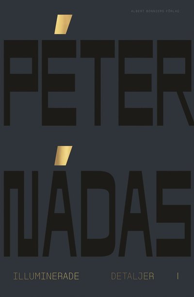 Cover for Peter Nádas · Illuminerade detaljer 1 : minnesblad ur ett författarliv (ePUB) (2022)