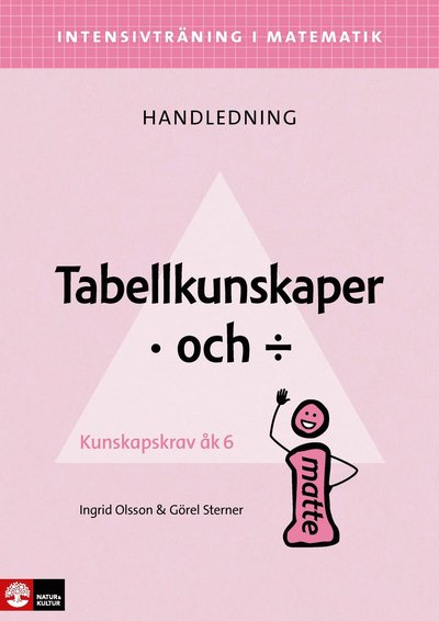 Cover for Görel Sterner · Intensivträning i ma 4-6 Tabellkunskaper multiplik (Buch) (2021)