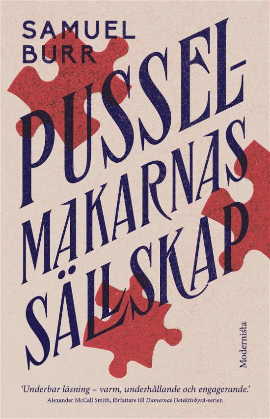 Cover for Samuel Burr · Pusselmakarnas sällskap (Indbundet Bog) (2024)
