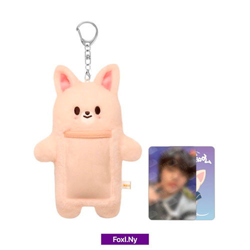 STRAY KIDS · [SKZ's MAGIC SCHOOL] PLUSH PHOTOCARD HOLDER (Keyring) [FoxI.Ny edition] (2024)