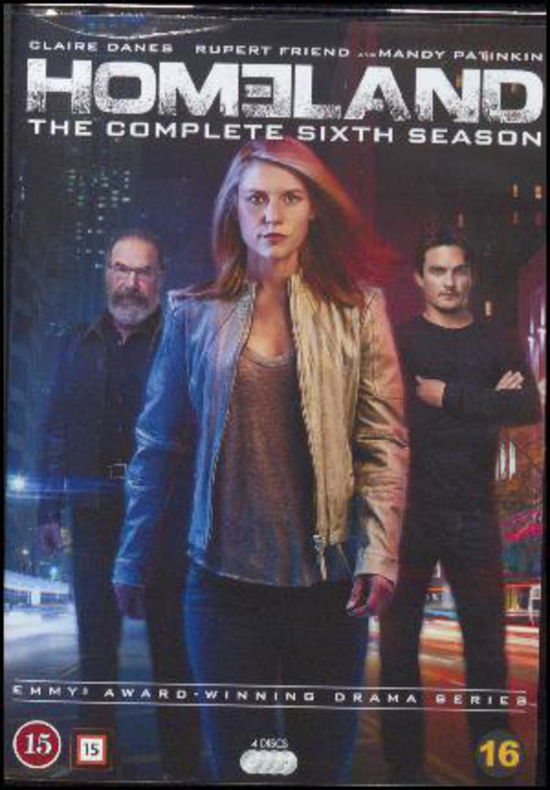 Cover for Homeland · Homeland Season 6 DVD (Disc 3, Episodes 7-9) (DVD) (2017)