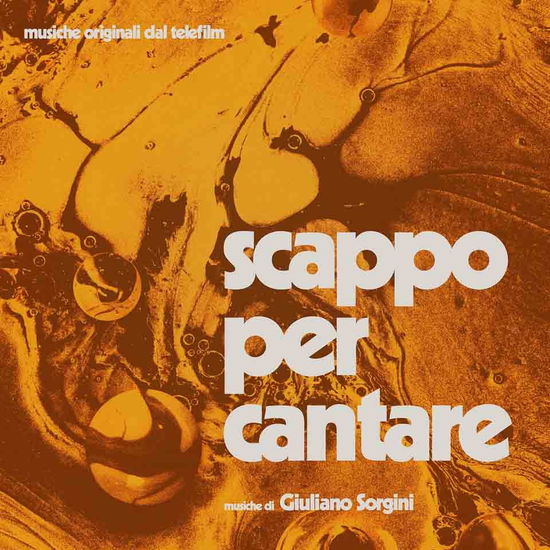 Cover for Giuliano Sorgini · Scappo Per Cantare (LP) [Limited edition] (2023)