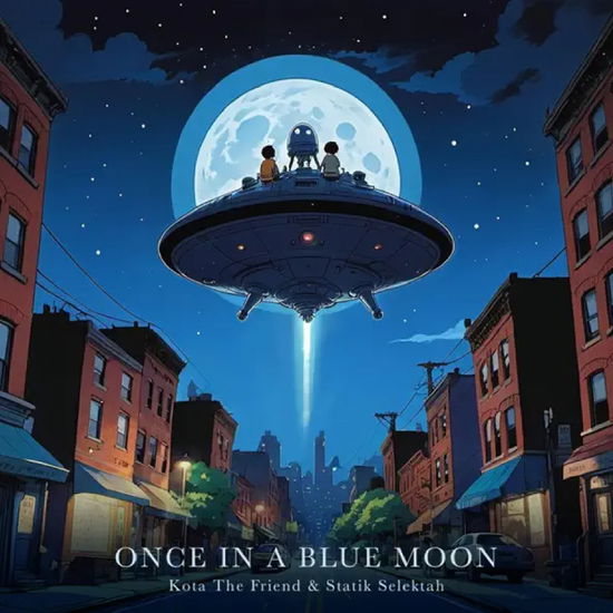 Cover for Kota The Friend &amp; Statik Selektah · Once In A Blue Moon (LP) (2025)