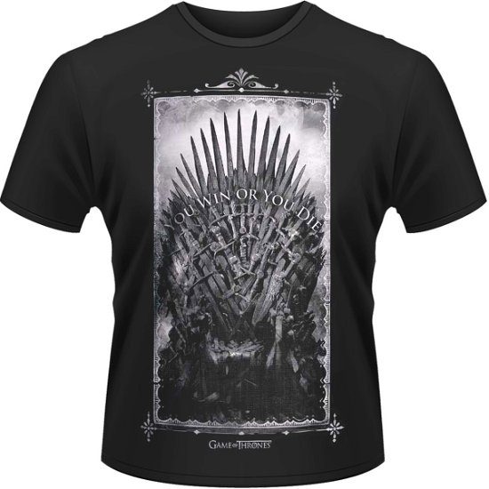 Win Or Die - T-Shirt =Game Of Thrones= - Andere - Plastic Head Music - 0803341452503 - 6 oktober 2014