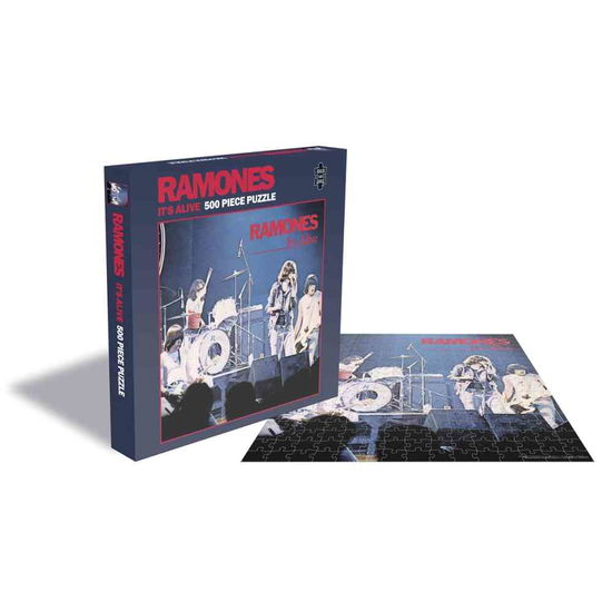 It's Alive (500 Piece Jigsaw Puzzle) - Ramones - Bordspel - ROCK SAW PUZZLES - 0803343234503 - 27 september 2019