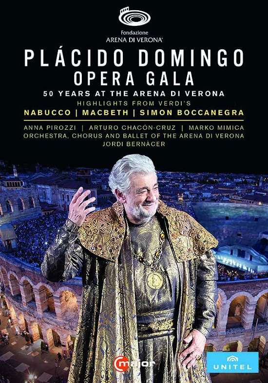 Cover for Verdi / Placido Domingo · Placido Domingo Opera Gala (DVD) (2020)