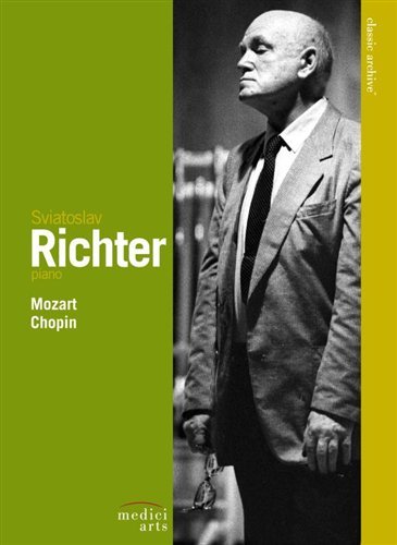Cover for Sviatoslav Richter · Plays Mozart &amp; Chopin (DVD) (2022)