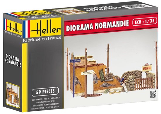 Diorama Normandie (1:35) - Heller - Merchandise - MAPED HELLER JOUSTRA - 3279510812503 - 