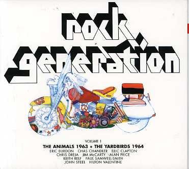 Cover for V/A - Rock Generation Vol.1 (CD) (2023)