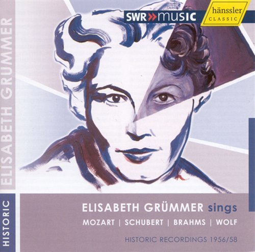 Cover for Elisabeth Grümmer · Elisabeth Grümmer Sings Mozart (CD) (2009)
