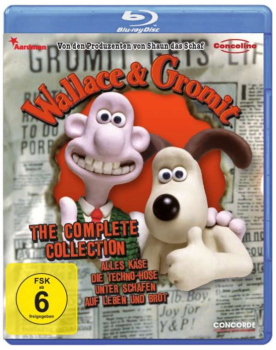 Cover for Wallace &amp; Gromit-the Complete Collecti (Blu-ray) (2010)