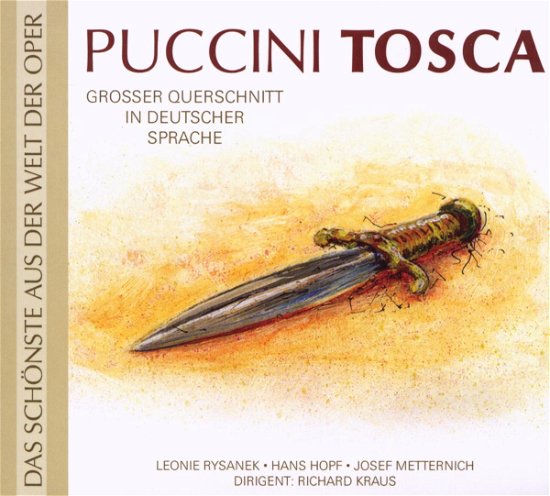Cover for Puccini · Tosca (CD) (2009)