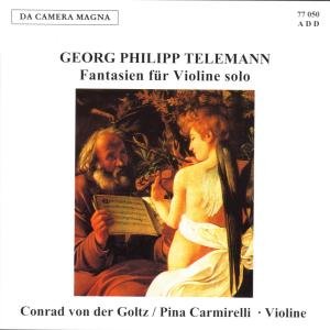 Cover for Telemann / Carmirelli · Fantasias for Solo Violin (CD) (2012)