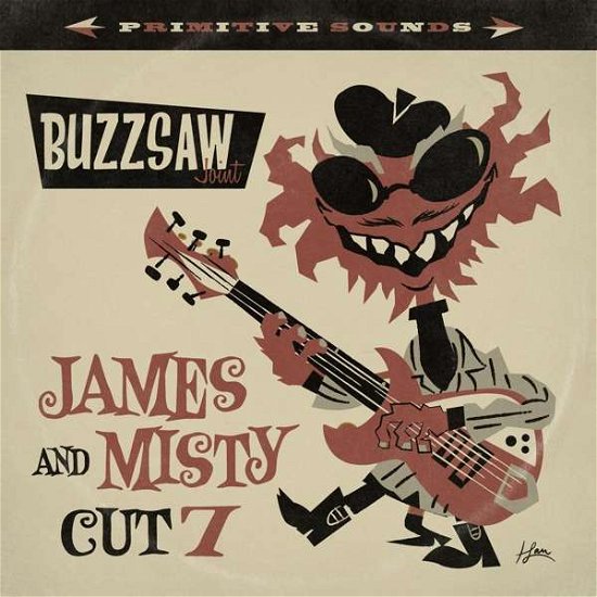 Cover for Buzzsaw Joint: James &amp; Misty - Cut 7 / Various · Buzzsaw Joint Cut 7 - James &amp; Misty (LP) (2020)