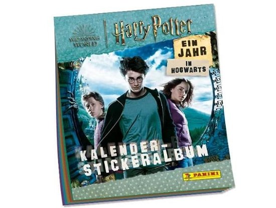 Cover for Harry Potter · Harry Potter - Ein Jahr in Hogwarts Sticker &amp; Card (Leketøy) (2024)