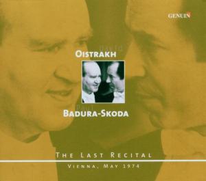 Cover for Mozart / Schubert / Beethoven / Oistrakh · Last Recital with Paul Badura-skoda (CD) (2005)