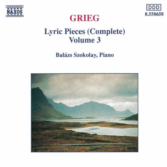 * Lyrische Stücke Vol.3 - Balasz Szokolay - Musikk - Naxos - 4891030506503 - 13. oktober 1992