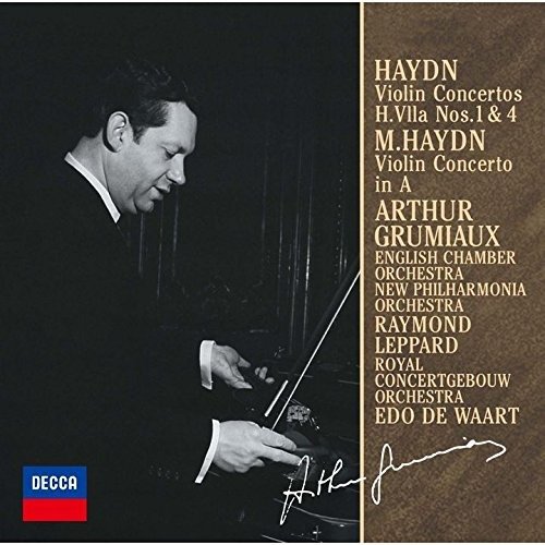 Cover for Arthur Grumiaux · Haydn: Violin Conerto Nos.1&amp;4 (CD) (2021)