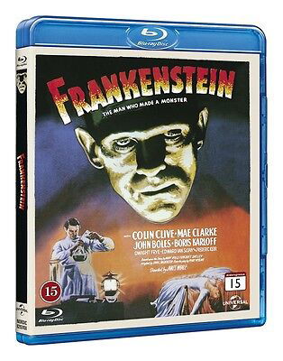 Frankenstein (1931) - James Whale - Películas - PCA - UNIVERSAL PICTURES - 5050582924503 - 22 de enero de 2013