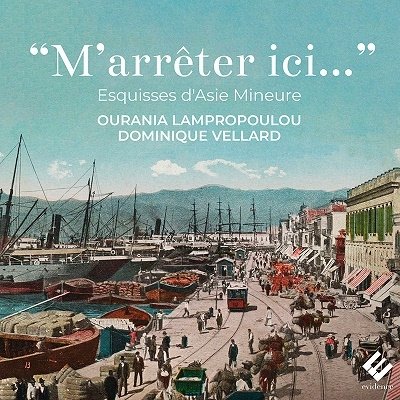 Cover for Vellard, Dominique / Lampropoulou, Ourania · Marreter Ici (CD) (2023)