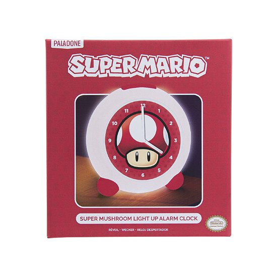Cover for P.derive · Super Mario: Super Mushroom Digital Alarm Clock (Legetøj) (2022)
