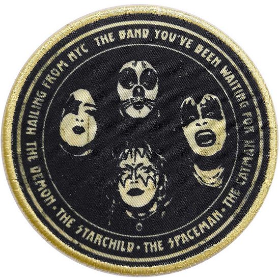 Cover for Kiss · KISS Standard Printed Patch: Hailing from NYC (Patch) (2023)
