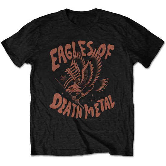 Eagles of Death Metal Unisex T-Shirt: Eagle - Eagles Of Death Metal - Koopwaar -  - 5056561039503 - 