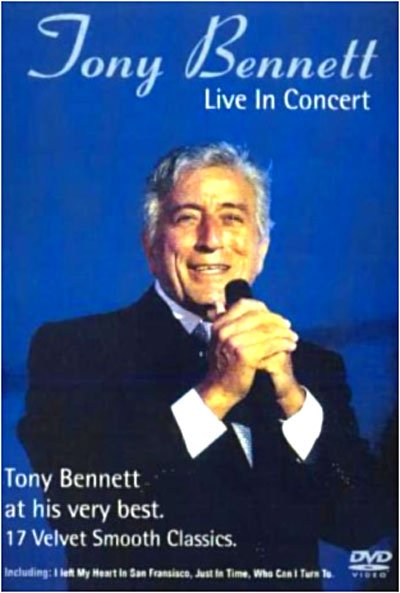 Cover for Tony Bennett · Live In Concert (DVD)