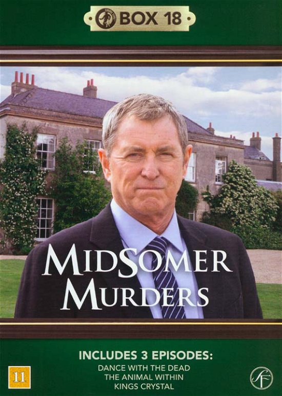 Cover for Midsomer Murders Box 18 (DVD) (2010)