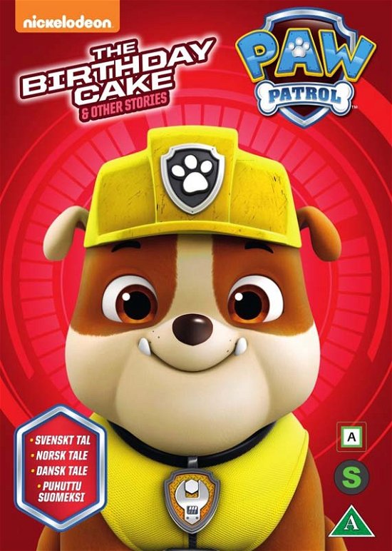 Cover for Paw Patrol · Paw Patrol - The Birthday Cake &amp; Other Stories (DVD) (2019)