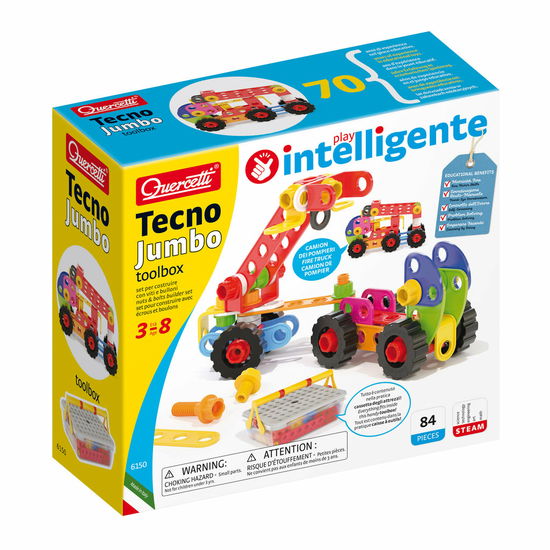 Tecno Jumbo Quercetti: 90-delig (6150) - Quercetti - Produtos - Quercetti - 8007905061503 -