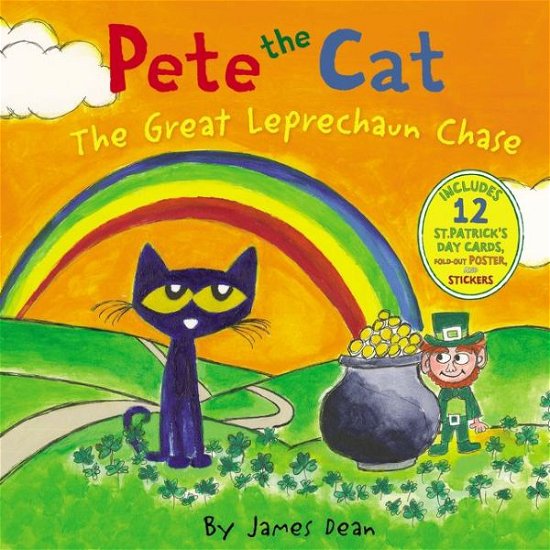 Cover for James Dean · Pete the Cat: The Great Leprechaun Chase: Includes 12 St. Patrick's Day Cards, Fold-Out Poster, and Stickers! - Pete the Cat (Gebundenes Buch) (2019)
