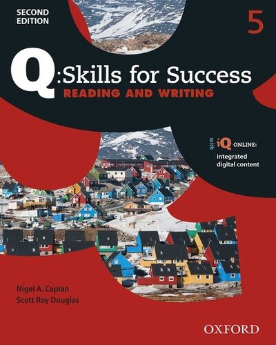 Cover for Editor · Q: Skills for Success: Level 5: Reading &amp; Writing Student Book with iQ Online - Q: Skills for Success (Book) [2 Revised edition] (2015)