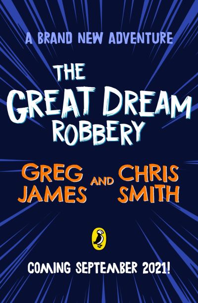 Cover for Greg James · The Great Dream Robbery (Pocketbok) (2021)