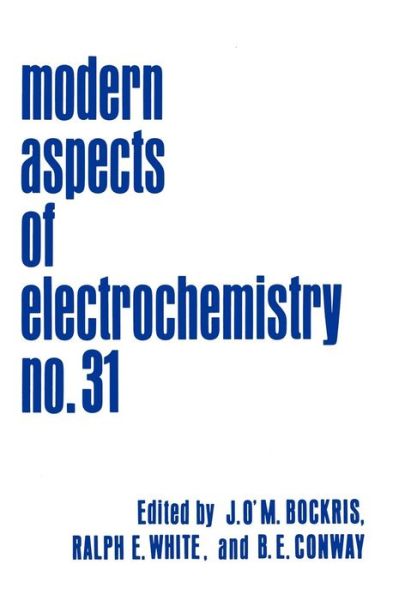 Cover for J O\'m Bockris · Modern Aspects of Electrochemistry - Modern Aspects of Electrochemistry (Hardcover Book) [1997 edition] (1998)