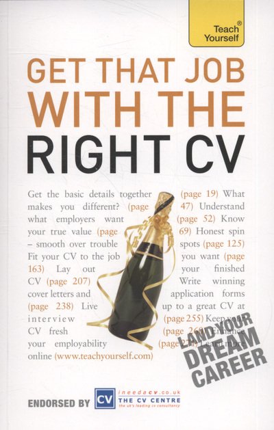 Cover for Julie Gray · Get That Job With The Right CV - TY Business Skills (Paperback Bog) (2018)