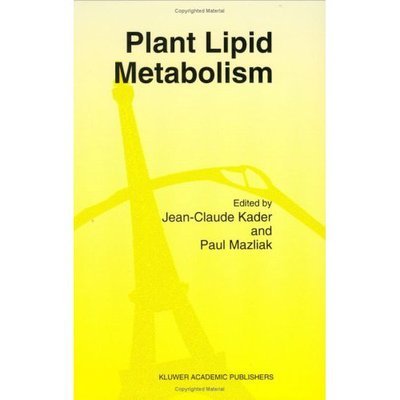 Cover for Jean-claude Kader · Plant Lipid Metabolism (Hardcover Book) [1995 edition] (1995)